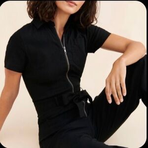 The Collete Weekend  Jumpsuit by Maeve, In Black 6